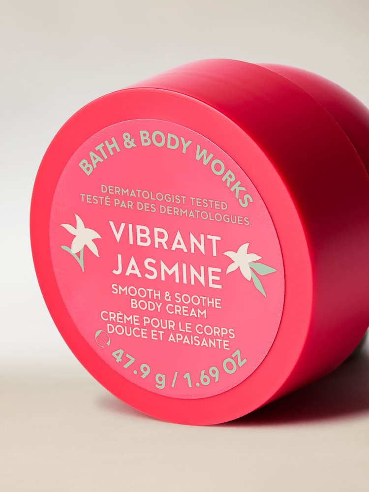 Bath & Body Works Vibrant Jasmine Travel Size Smooth & Soothe Body Cream 75ml - Image 2 of 4