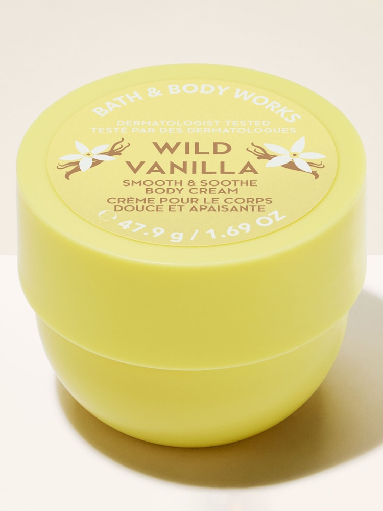 Bath & Body Works Wild Vanilla Travel Size Smooth & Soothe Body Cream 75ml - Image 1 of 4