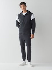 BOSS Blue Regular Fit Panel Detail Tracksuit - Image 1 of 6