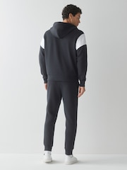 BOSS Blue Regular Fit Panel Detail Tracksuit - Image 2 of 6