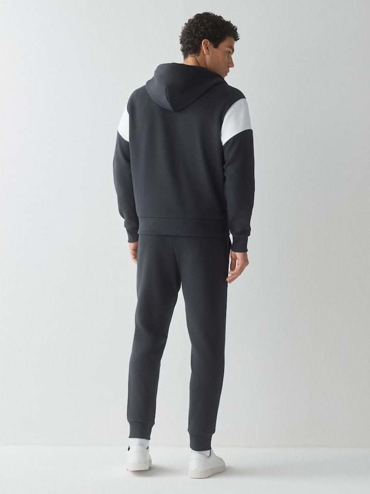 BOSS Blue Regular Fit Panel Detail Tracksuit - Image 2 of 6 BOSS Blue Regular Fit Panel Detail Tracksuit - Image 2 of 6