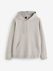 BOSS Natural Regular Fit  Logo Hoodie - Image 4 of 4