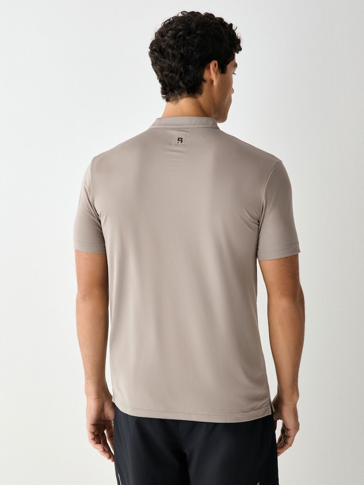 BOSS Green Stripe Detail Tennis Polo Shirt - Image 2 of 5