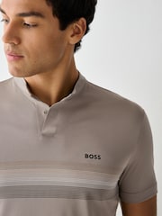 BOSS Green Stripe Detail Tennis Polo Shirt - Image 3 of 5