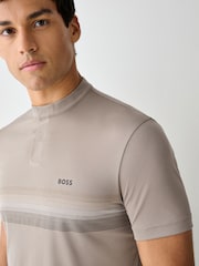 BOSS Green Stripe Detail Tennis Polo Shirt - Image 4 of 5