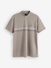 BOSS Green Stripe Detail Tennis Polo Shirt - Image 5 of 5