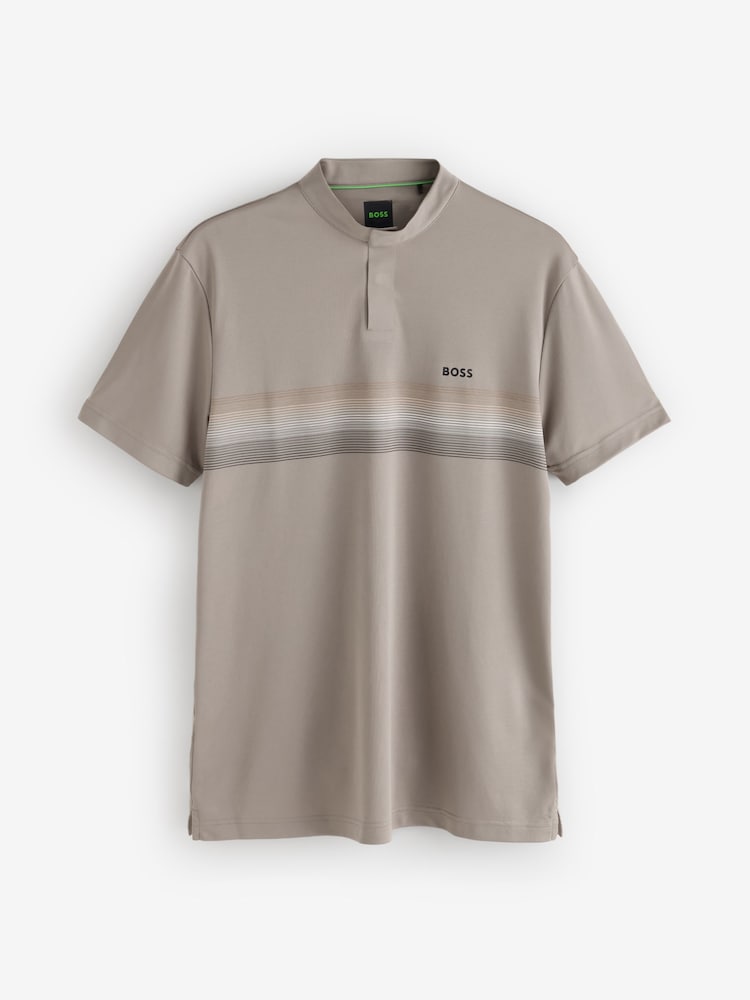 BOSS Green Stripe Detail Tennis Polo Shirt - Image 5 of 5