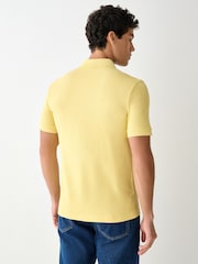 Gelb - BOSS – Passenger – Slim-Fit-Polo-Shirt mit Box-Logo - Bild 2 von 4