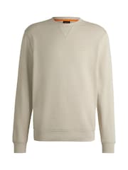 BOSS Natural Westart Crew Neck Logo Sweatshirt - Image 1 of 1