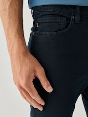 BOSS Blue Slim Fit Delaware Stretch Jeans - Image 3 of 4