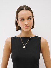 Black Soft Touch Slinky Boat Neck Sleeveless Top - Image 1 of 7