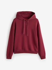 HUGO Burgundy Red Logo Sweat Tracksuit - Image 6 of 7