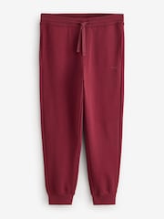 HUGO Burgundy Red Logo Sweat Tracksuit - Image 7 of 7