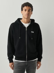HUGO Logo Zip Hoodie - 7এর মধ্যে 2 ছবি