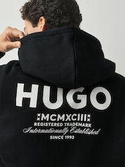 HUGO Logo Zip Hoodie - 7এর মধ্যে 5 ছবি