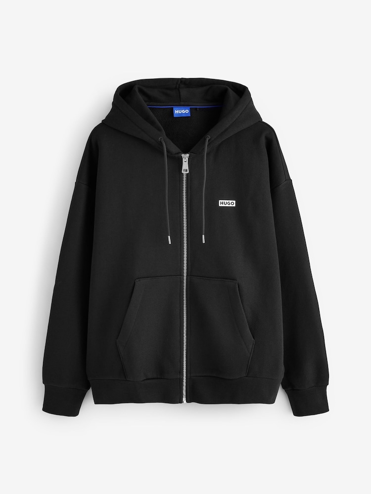 HUGO Logo Zip Hoodie - 7এর মধ্যে 7 ছবি