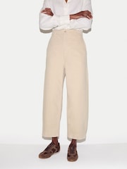 Jigsaw Cream Kensington Barrel Leg Jeans - Image 1 of 5