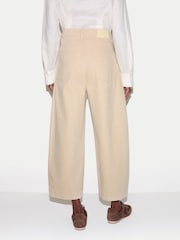 Jigsaw Cream Kensington Barrel Leg Jeans - Image 4 of 5
