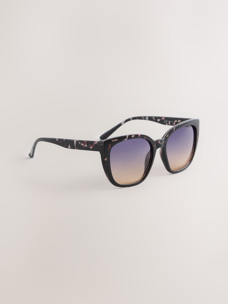 Tortoiseshell Brown Square Sunglasses - Image 1 of 4