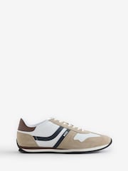BOSS White Levon Trainers - Image 1 of 1