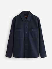 BOSS Blue Locky Relaxed Fit Overshirt - Image 5 of 5