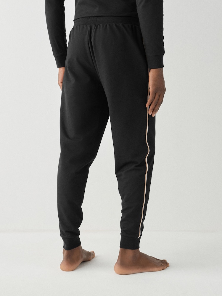 BOSS Black Iconic Stripe Logo Joggers - Image 2 of 4 BOSS Black Iconic Stripe Logo Joggers - Image 2 of 4