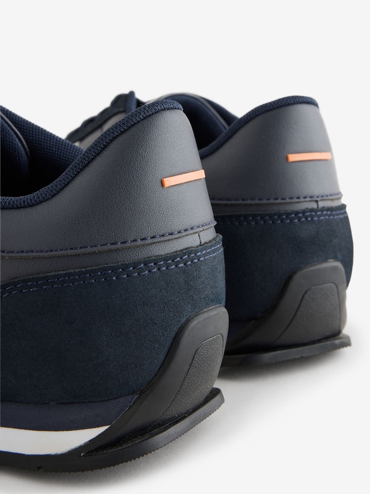 BOSS Blue Levon Trainers - Image 5 of 5