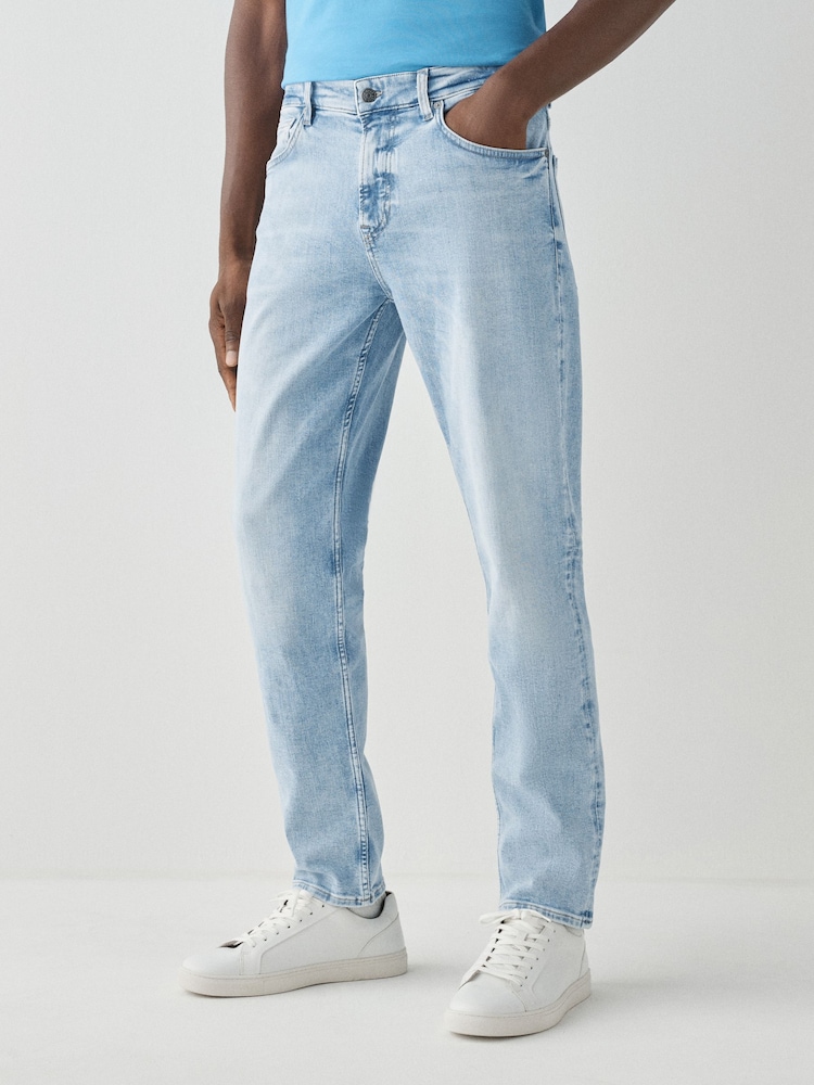 BOSS Re Maine Regular Fit Stretch Denim Jeans - Bild 1 von 5 BOSS Re Maine Regular Fit Stretch Denim Jeans - Bild 1 von 5