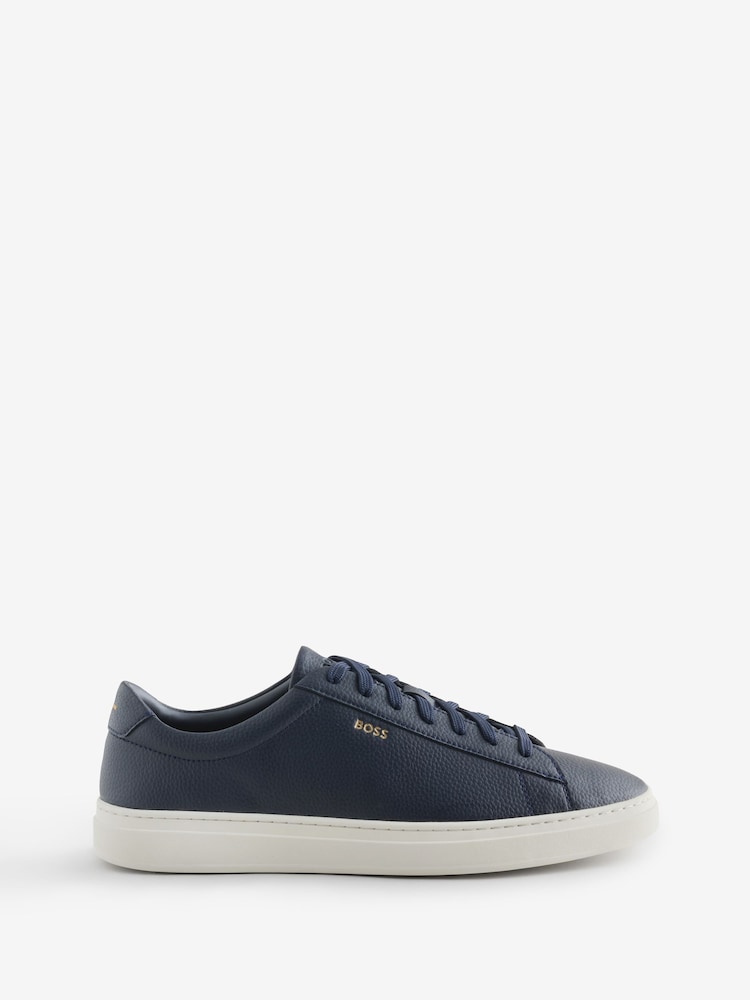 BOSS Blue Kieran Trainers - Image 1 of 1 BOSS Blue Kieran Trainers - Image 1 of 1