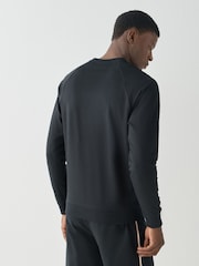 BOSS Black Regular Fit Authentic Logo Sweatshirt - Image 2 of 4