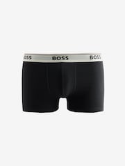 BOSS Natural Power Logo Trunk Boxers 3 Pack - Image 3 of 4