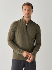 BOSS Kuart Zip Active majica za znojenje - Slika 2 od 6