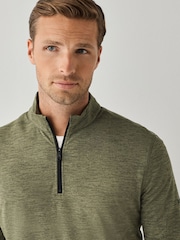 BOSS Kuart Zip Active majica za znojenje - Slika 4 od 6