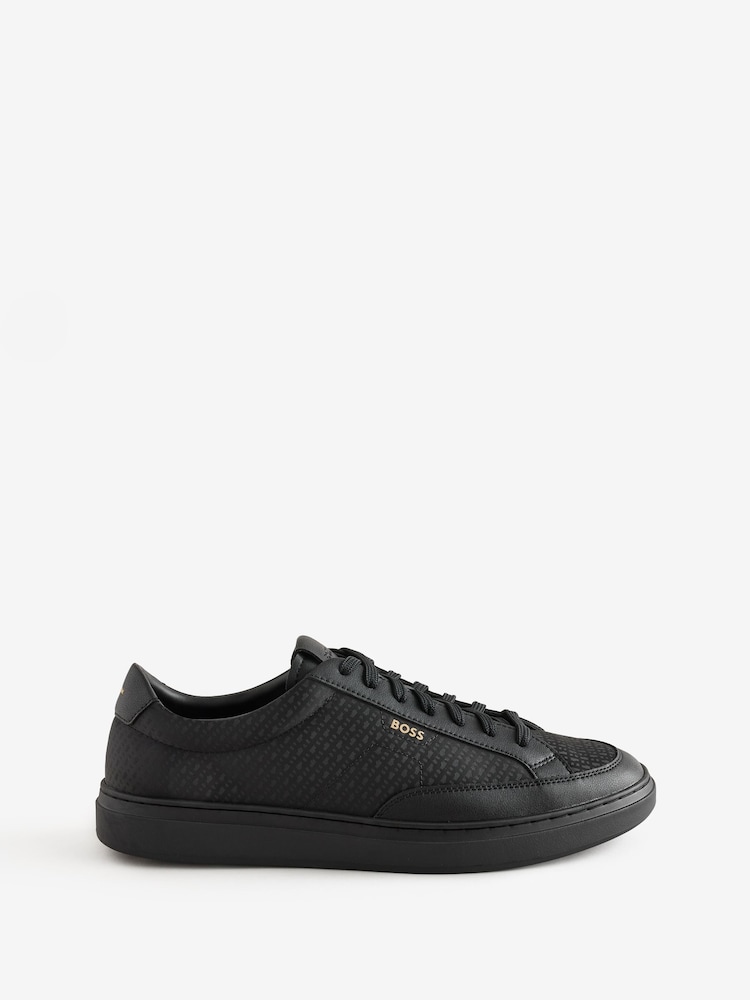 BOSS Black Kieran Canvas Trainers - Image 1 of 1 BOSS Black Kieran Canvas Trainers - Image 1 of 1