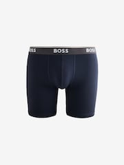 BOSS Black Power Logo Hipster Boxers 3 Pack - Image 3 of 4