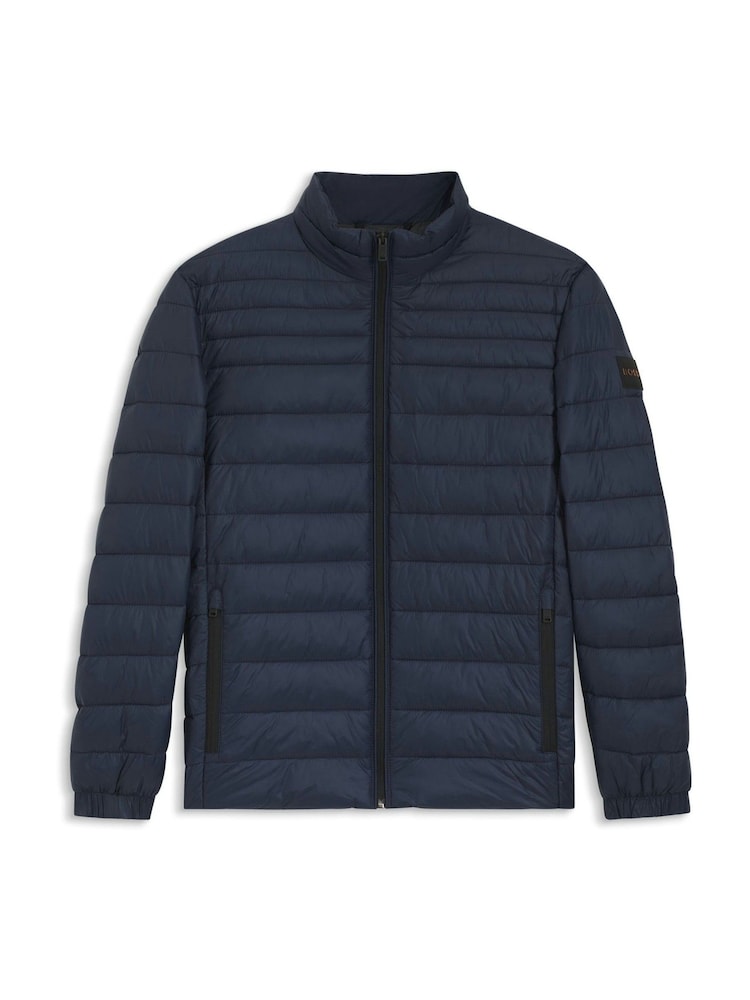 Mørkeblå - BOSS Oden Lightweight Puffer Jacket - Bilde 1 av 1