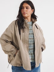 Simply Be Natural Hooded Parka Jacket - Image 1 of 4