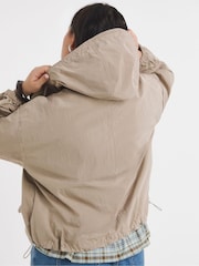 Simply Be Natural Hooded Parka Jacket - Image 2 of 4