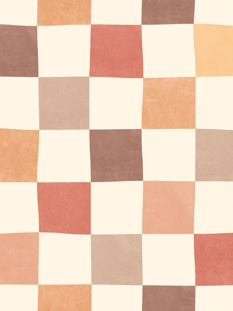 Ohpopsi Marmalade Mix Disco Check 10M Wallpaper - Image 2 of 2