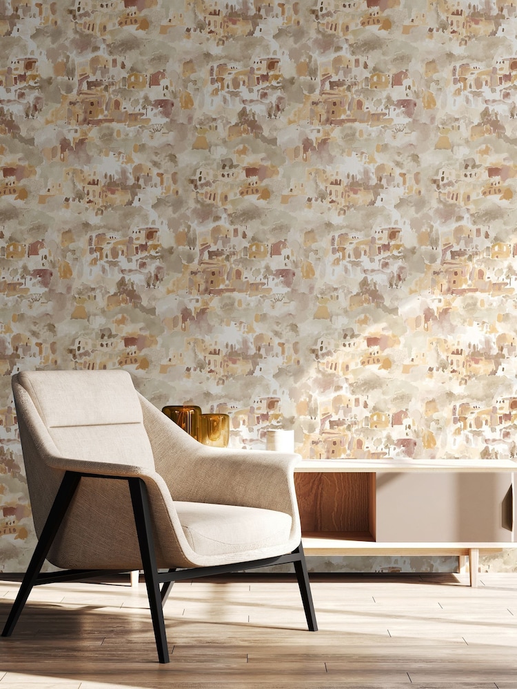 Ohpopsi Washed Clay Amalfi 10M Wallpaper - Image 1 of 2
