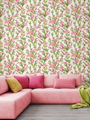 Ohpopsi Raspberry Ripple Cactus Bloom 10M Wallpaper - Image 1 of 2