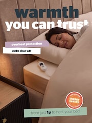 Silentnight White Hotel Collection Luxury Heated Underblanket - Image 4 of 9