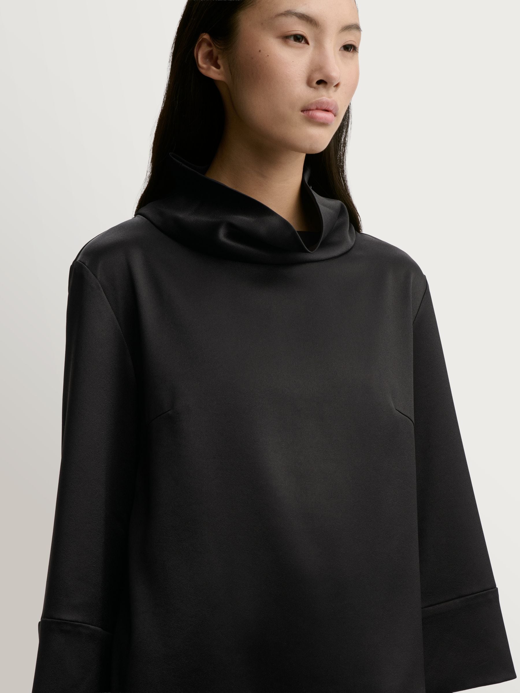 By Malene Birger , Long Sleeve T-Shirts, Female, Black, L, Vica Blouse - Image 3