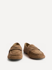 Bež-braon Braun - Linzi Edition Square Toe Penny Loafers - Slika 3 od 6