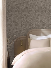 Putty Luxe Palmetta 10M Wallpaper - Image 2 of 5