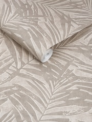 Putty Luxe Palmetta 10M Wallpaper - Image 4 of 5