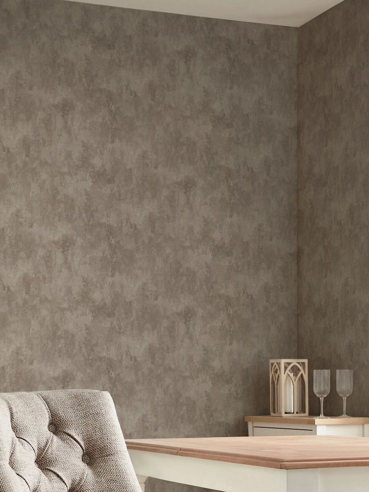 Putty Luxe Aurora 10M Wallpaper - Image 2 of 5