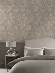 Taupe Luxe Allessia 10M Wallpaper - Image 1 of 5