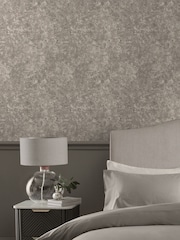 Taupe Luxe Allessia 10M Wallpaper - Image 2 of 5