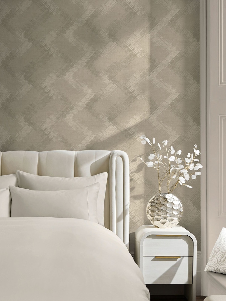 Cream Luxe Dimora 10M Wallpaper - Image 1 of 4